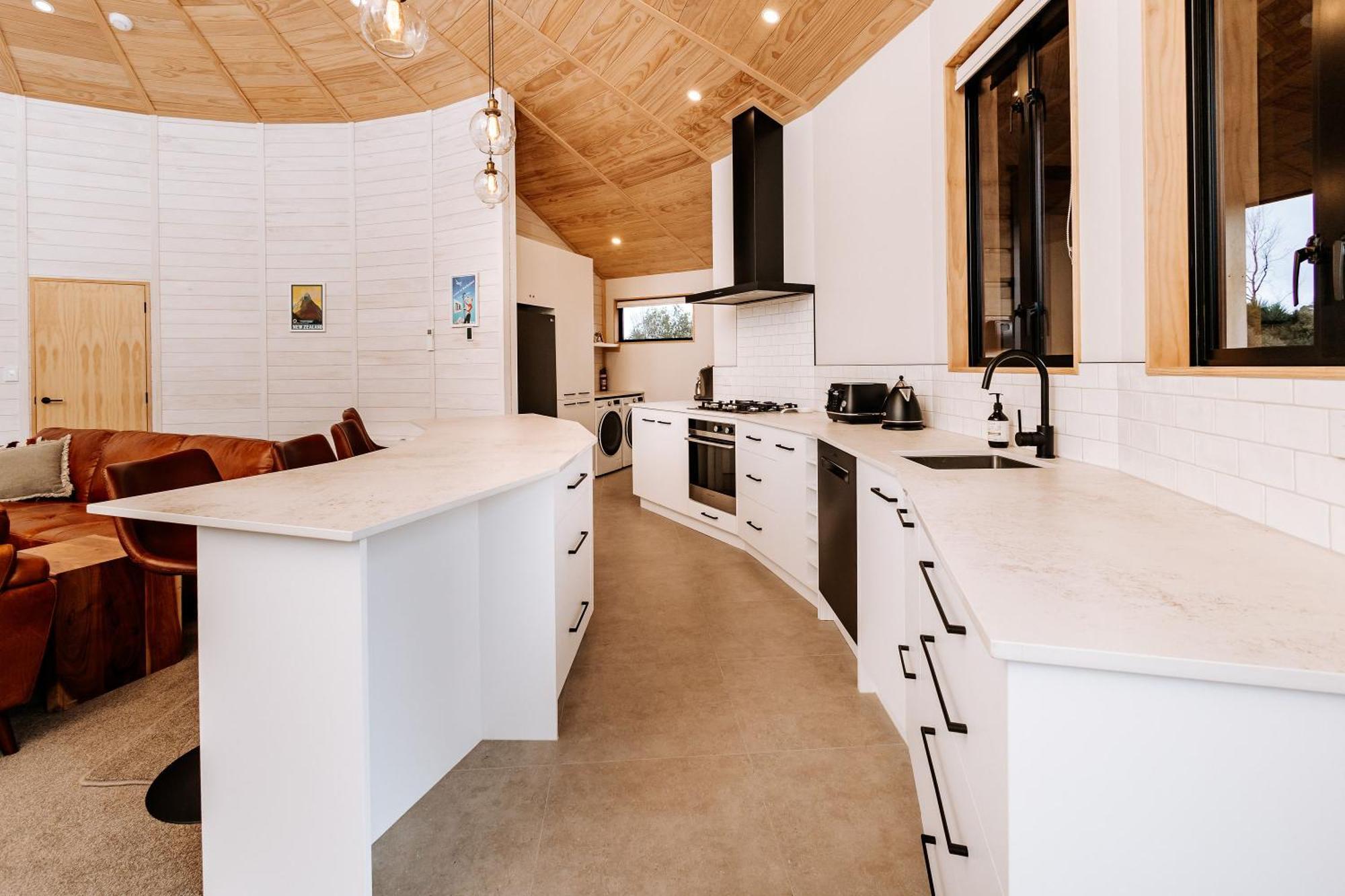 Kaho - Ohakune Holiday Home With Spa ภายนอก รูปภาพ