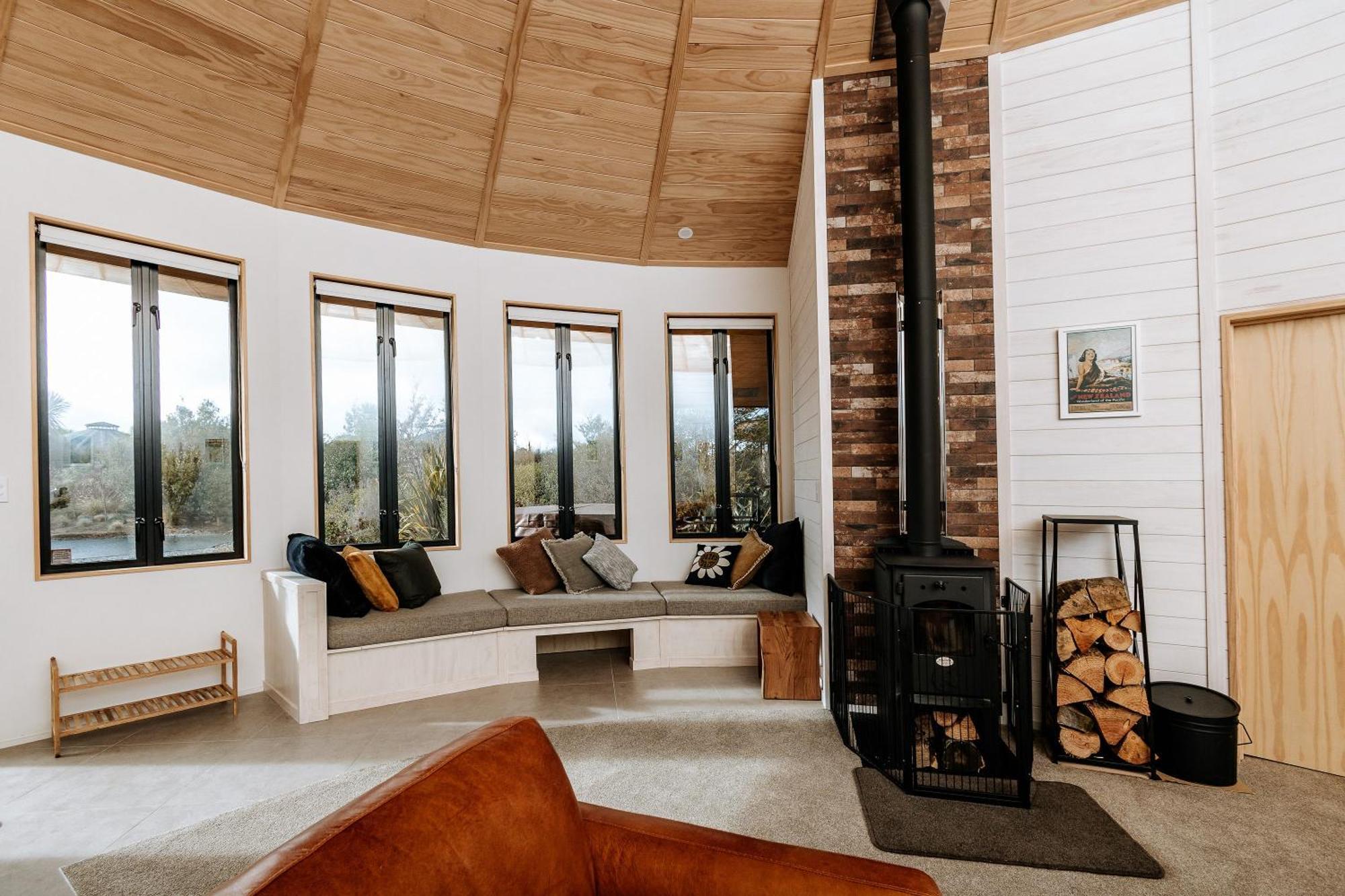 Kaho - Ohakune Holiday Home With Spa ภายนอก รูปภาพ